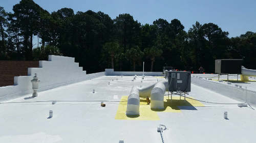 Commercial Roofing Services Example - Alahambra